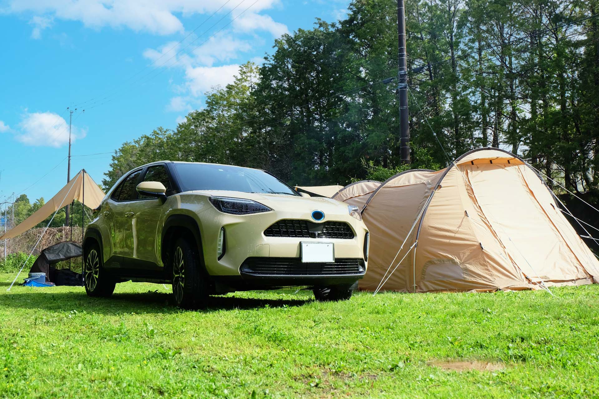 キャンプサイトA区画